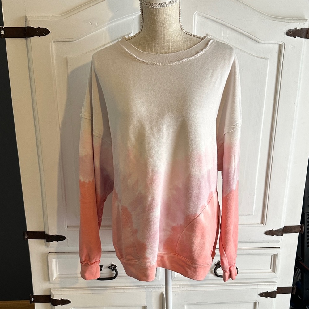 FP Movement by Free People Pink Ombre Sweatshirt